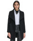 Фото #1 товара Womens Asymmetrical Belted Wrap Coat, Created for Macys