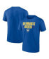 ფოტო #1 პროდუქტის Men's Royal Milwaukee Brewers Close Victory T-shirt