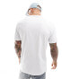 Фото #4 товара French Connection classic short sleeve t-shirt in white