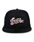 Men's Black Second Story Morrys Black Fives Fitted Hat