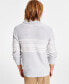 Фото #2 товара Men's Hunter Regular-Fit Stripe Shawl-Collar Sweater, Created for Macy's