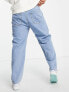 Jack & Jones Intelligence Eddie baggy jeans in stonewash blue