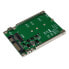 Фото #4 товара StarTech.com M.2 SATA SSD to 2.5in SATA Adapter - M.2 NGFF to SATA Converter - 7mm - Open-Frame Bracket - M2 Hard Drive Adapter - SATA - M.2 - Green - CE - FCC - 6 Gbit/s - -40 - 85 °C