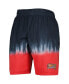 Фото #3 товара Men's Navy and Red Philadelphia 76ers Hardwood Classic Authentic Shorts