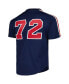 Фото #2 товара Mitchell Ness Men's Carlton Fisk Navy Chicago White Sox Cooperstown Collection Mesh Batting Practice Jersey