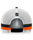 ფოტო #2 პროდუქტის Men's Orange, Black Philadelphia Flyers Breakaway Striped Trucker Snapback Hat