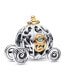 ფოტო #1 პროდუქტის Lab-Grown Diamond Disney 100th Anniversary Cinderella's Enchanted Carriage Charm