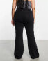 Фото #5 товара ASOS DESIGN Curve flared jeans in washed black