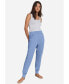 ფოტო #2 პროდუქტის Plus Size Knit Jogger Sleep Pants