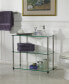 Фото #2 товара Designs2Go Classic Glass 3 Shelf Bookcase