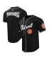 Men's Black Detroit Pistons 2023/24 City Edition Mesh Baseball Jersey