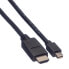 Фото #5 товара VALUE Mini DisplayPort Cable - Mini DP-HDTV - M/M - 3 m - 3 m - Mini DisplayPort - Male - Male - Straight - Straight