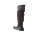 Фото #6 товара Roan by Bed Stu Natty F858037 Womens Gray Leather Lace Up Knee High Boots