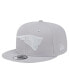 Men's Gray New England Patriots Color Pack 9FIFTY Snapback Hat