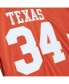 Фото #2 товара Men's Ricky Williams Texas Orange Texas Longhorns Throwback Jersey