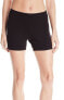 Фото #1 товара Jockey Women's 247063 Wide Waistband Black Bike Shorts Size S