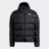 adidas men Essentials Midweight Down Hooded Jacket