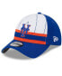 Men's White New York Mets 2024 Batting Practice 9TWENTY Adjustable Hat