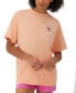 ფოტო #1 პროდუქტის Women's Graphic Loose Fit Short-Sleeve T-Shirt