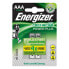 Фото #1 товара Аккумуляторные батарейки Energizer E300626500 AAA HR03 (12 штук)