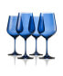 Фото #1 товара Sheer Stemmed Wine Glasses, Set of 4