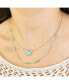 Фото #3 товара The Lovery turquoise Bar Chain Necklace