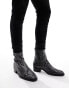 Фото #8 товара AllSaints Bonham leather boots in snake