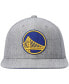 Фото #3 товара Men's Heathered Gray Golden State Warriors 2.0 Snapback Hat