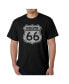 Mens Word Art T-Shirt - Route 66