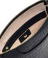 ფოტო #5 პროდუქტის Women's Pockets 2.0 Faux Croc Small Zip Top Crossbody