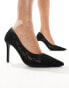 Фото #3 товара SEQWL pointed court shoes with stiletto heel in black lace