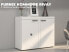 FURNIX Sideboard RIVAY 2F Oldwood/Matera