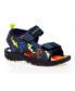 Фото #9 товара Toddler Double Hook and Loop Sport Sandals