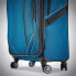 Фото #16 товара American Tourister Zoom Turbo Expandable Softside Luggage with Double Wheels, blue-green, carry-on luggage