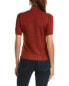 Фото #2 товара St. John Ribbed Top Women's Red Xs