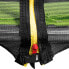 Фото #3 товара Trampolina ogrodowa z siatką i osłoną na sprężyny śr. 244 cm do 80 kg czarno-zielona