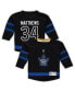 ფოტო #1 პროდუქტის Toddler Boys and Girls Auston Matthews Black Toronto Maple Leafs Alternate Replica Player Jersey