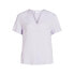 ფოტო #3 პროდუქტის VILA Roma short sleeve v neck T-shirt