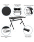 Gaming Bundle-Desk, Cup Holder/Headphone Hook & Reclining Chair