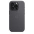 Фото #4 товара Apple iPhone 15 Pro FineWoven Case with MagSafe - Black