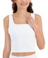 Фото #3 товара Women's Cropped Tank Top, Created for Macy's
