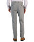 Фото #2 товара Men's Slim-Fit Plaid Wool Suit Separate Pants