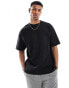 Фото #4 товара ASOS DESIGN essential heavyweight oversized t-shirt 280gsm in black