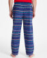 ფოტო #2 პროდუქტის Men's Fleece Pajama Pants, Created for Macy's
