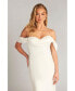 ფოტო #5 პროდუქტის Women's Amishta Off-The-Shoulder Crepe Gown