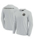 ფოტო #1 პროდუქტის Men's and Women's Gray Inter Miami CF Super Soft Long Sleeve T-shirt