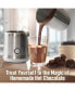 Фото #4 товара Пенал для кофе Zulay Kitchen Hot Chocolate Machine - горячий и холодный миксерный