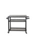 Фото #7 товара 3-Shelf Outdoor Grill Table, Grill Cart Outdoor with Wheels, Pizza Oven Table and Food Prep Table, Blackstone Table with Propane Tank Hook, Grill Stand for Blackstone Griddle for Outside BBQ