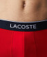 Фото #6 товара Трусики Lacoste мужские Casual Stretch, набор из 3 шт