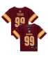 ფოტო #2 პროდუქტის Infant Boys and Girls Chase Young Burgundy Washington Commanders Game Jersey